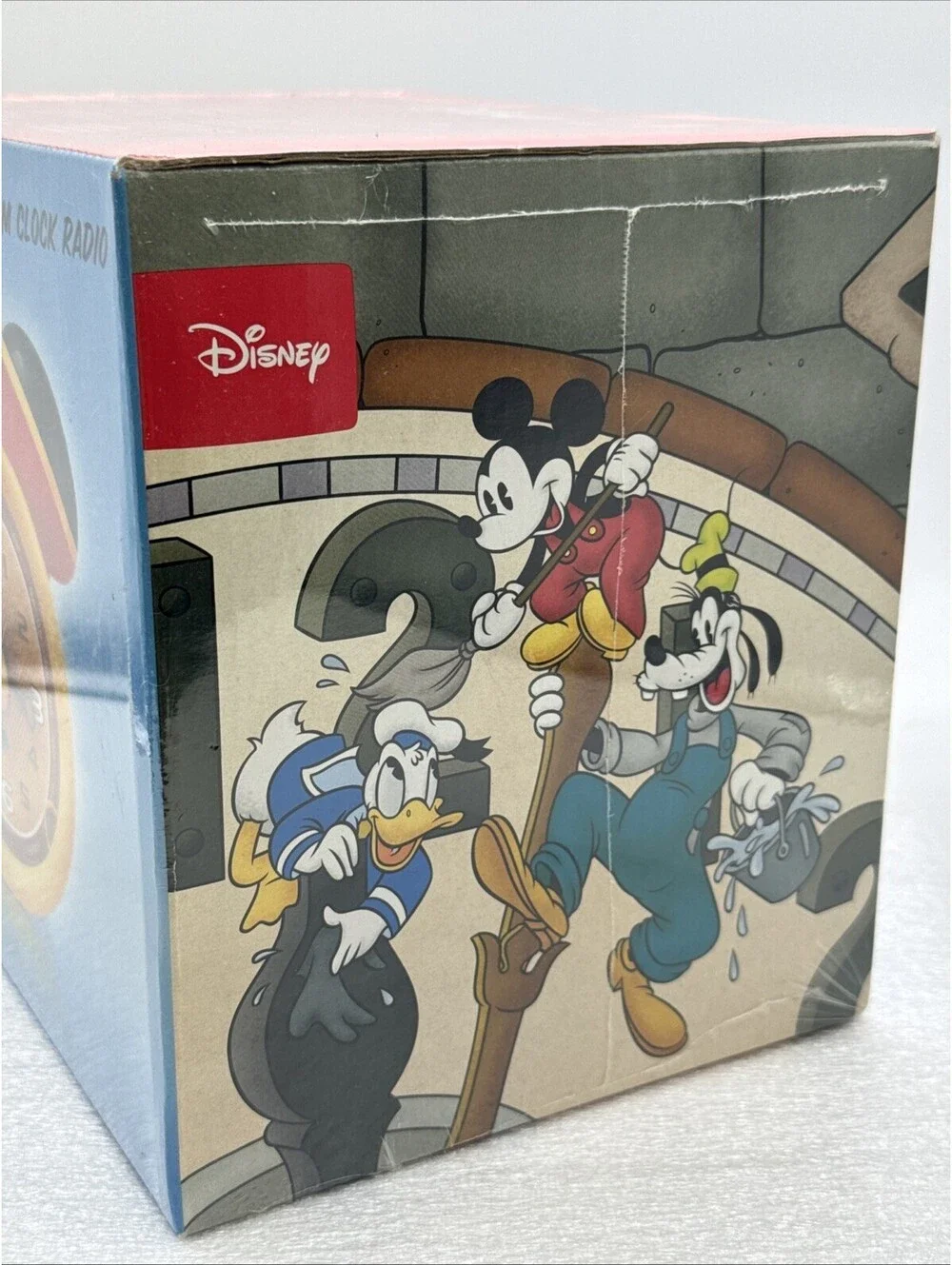 Disney 2004 AM/FM Alarm Clock Radio With Alarm Sealed Analog Snooze SEALED New